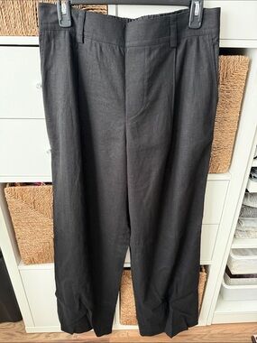 Vince Black Straight-women’s pants